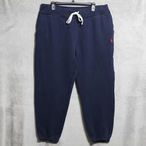 Polo by Ralph Lauren Navy Drawstring Sweatpants